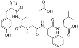 TYR-D-ALA-GLY-PHE-D-LEU ACETATE SALT CAS#: 94825-57-7