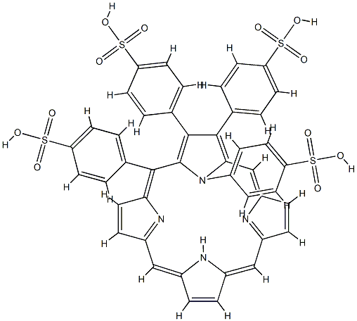 Tetrakis(4-sulfophenyl)porphine CAS#: 92000-20-9