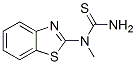 Urea, 1-(2-benzothiazolyl)-1-methyl-2-thio- (7CI) CAS#: 90349-90-9