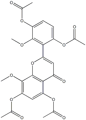Viscidulin III tetraacetate CAS#: 96684-81-0