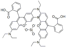 Xanthylium, 9-(2-carboxyphenyl)-3,6-bis(diethylamino)-, silicate CAS#: 97192-00-2