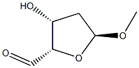 alpha-D-threo-Pentodialdo-1,4-furanoside, methyl 2-deoxy- (9CI) CAS#: 98050-06-7