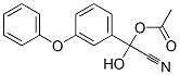 alpha-cyano-alpha-hydroxy-3-phenoxybenzyl acetate CAS#: 94213-27-1