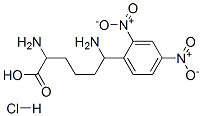 alpha,.epsilon.-diamino-2,4-dinitrobenzenehexanoic acid monohydrochloride CAS#: 94481-40-0