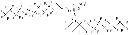 ammonium bis(3,3,4,4,5,5,6,6,7,7,8,8,9,9,10,10,11,11,12,12,13,13,14,14,14-pentacosafluorotetradecyl) phosphate CAS#: 93776-22-8