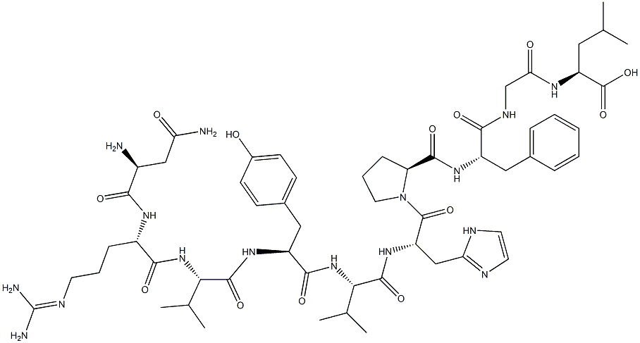 angiotensin I, Asn(1)-Val(5)-Gly(9)- CAS#: 95211-04-4