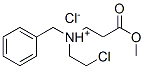 benzyl-(2-chloroethyl)-(2-methoxycarbonylethyl)azanium chloride CAS#: 92105-56-1