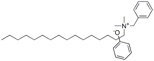 benzyl(hexadecyl)dimethylammonium phenoxide CAS#: 94159-23-6