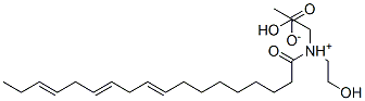 bis(2-hydroxyethyl)(octadeca-9,12,15-trienoyl)ammonium acetate CAS#: 93893-32-4