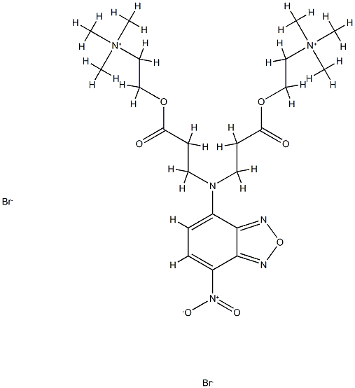 bis(choline)-N-(4-nitrobenzo-2-oxa-1,3-diazol-7-yl)imino dipropionate CAS#: 93775-36-1