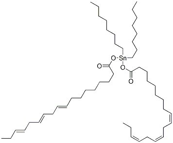 bis(octadeca-9(Z),12(Z),15(Z)-trienoyloxy)dioctylstannane CAS#: 94349-27-6