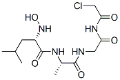 chloroacetyl-N-hydroxyleucyl-alanyl-glycinamide CAS#: 95602-96-3
