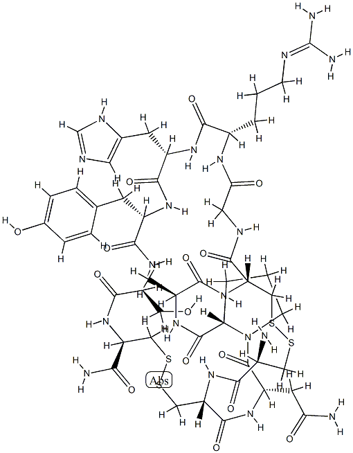 conotoxin GI, des-Glu(1)- CAS#: 92137-82-1