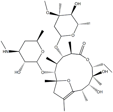 de-(N-methyl)-8,9-anhydroerythromycin A 6,9-hemicetal CAS#: 98641-05-5
