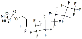 diammonium 3,3,4,4,5,5,6,6,7,7,8,8,9,9,10,10,11,11,12,12,12-henicosafluorododecyl phosphate CAS#: 93857-45-5
