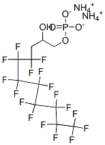 diammonium 4,4,5,5,6,6,7,7,8,8,9,9,10,10,11,11,11-heptadecafluoro-2-hydroxyundecyl phosphate CAS#: 94200-45-0