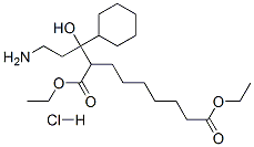 diethyl 2-(3-amino-1-cyclohexyl-1-hydroxypropyl)nonanedioate hydrochloride CAS#: 93942-59-7