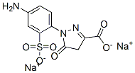 disodium 1-(4-amino-2-sulphonatophenyl)-4,5-dihydro-5-oxo-1H-pyrazole-3-carboxylate CAS#: 94159-56-5