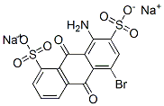 disodium 4-amino-1-bromo-9,10-dihydro-9,10-dioxoanthracene-3,5-disulphonate CAS#: 93940-12-6