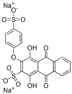 disodium 9,10-dihydro-1,4-dihydroxy-9,10-dioxo-3-(4-sulphonatophenoxy)anthracene-2-sulphonate CAS#: 94094-64-1