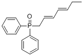 (e,e)-2,4-Heptadienyldiphenylphosphine Oxide CAS#: 91575-92-7