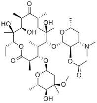 erythromycin 2'-acetate CAS#: 992-69-8