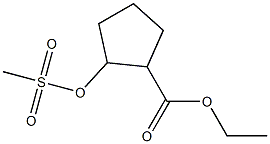 ethyl 2-(Methylsulfonyloxy)cyclopentanecarboxylate CAS#: 90792-88-4