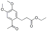 ethyl 3-(2-acetyl-4,5-diMethoxyphenyl)propanoate CAS#: 92656-04-7