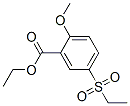 ethyl 5-(ethylsulphonyl)-o-anisate CAS#: 94108-78-8