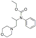 ethyl N-(1-morpholin-4-ylpropan-2-yl)-N-phenyl-carbamate CAS#: 93142-93-9