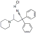 gamma-methyl-alpha,alpha-diphenylpiperidine-1-butyronitrile monohydrochloride CAS#: 93942-55-3