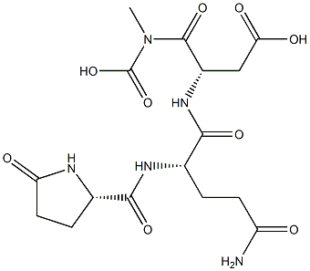 gamma-(pyroglutamyl-glutamyl-asparaginyl-glycine)amide CAS#: 91856-43-8