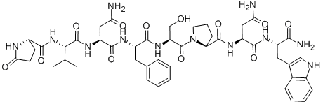 glutamyl-valyl-asparaginyl-phenylalanyl-seryl-prolyl-asparaginyl-tryptophanamide CAS#: 93208-51-6