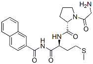 glycyl-prolyl-methionyl-2-naphthylamide CAS#: 95574-36-0