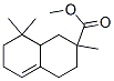 methyl 1,2,3,4,6,7,8,8a-octahydro-2,8,8-trimethyl-2-naphthoate CAS#: 93892-58-1