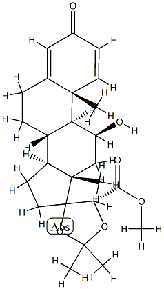 methyl 17,20-acetonidodihydroprednisolonate CAS#: 97142-19-3