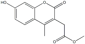 methyl 2-(7-hydroxy-4-methyl-2-oxo-2H-chromen-3-yl)acetate CAS#: 95903-37-0