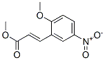 methyl 3-(2-methoxy-5-nitrophenyl)acrylate CAS#: 94006-37-8