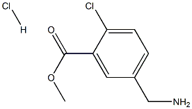 methyl 5-(aminomethyl)-2-chlorobenzoate hydrochloride CAS#: 90942-47-5