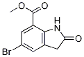 methyl 5-bromo-2-oxoindoline-7-carboxylate CAS#: 898747-32-5