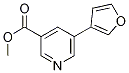methyl 5-(furan-3-yl)pyridine-3-carboxylate CAS#: 93349-98-5