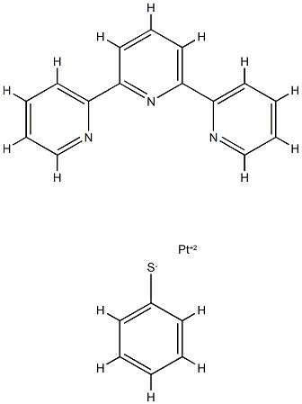 phenylthiolato-(2,2',2''-terpyridine)platinum II CAS#: 92388-66-4
