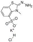 potassium 2-hydrazono-2,3-dihydro-3-methylbenzothiazole-4-sulphonate monohydrochloride CAS#: 93841-32-8