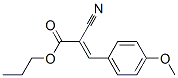 propyl 2-cyano-3-(4-methoxyphenyl)acrylate CAS#: 93966-57-5