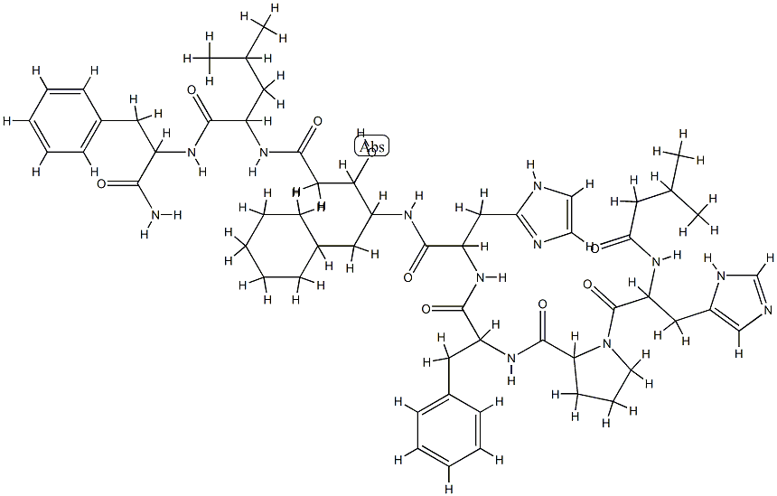 renin inhibitory peptide, 4-amino-5-cyclohexyl-3-hydroxypentanoic acid CAS#: 98105-34-1