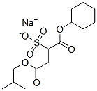 sodium 1-cyclohexyl 4-(2-methylpropyl) sulphonatosuccinate CAS#: 97158-41-3