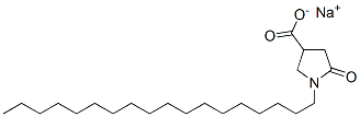 sodium 1-octadecyl-5-oxopyrrolidine-3-carboxylate CAS#: 94108-40-4