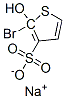 sodium 2-bromo-alpha-hydroxythiophene-3-sulphonate CAS#: 94108-06-2