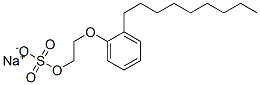 sodium 2-(nonylphenoxy)ethyl sulphate CAS#: 96097-15-3
