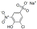 sodium 3-chloro-4-hydroxy-5-nitrobenzenesulphonate CAS#: 93981-28-3